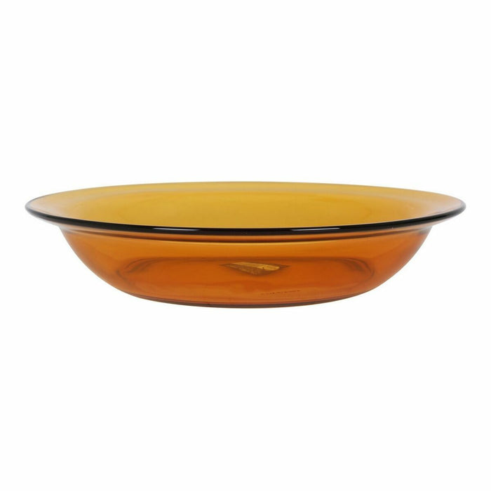 Platou pentru Servire Duralex Lys Chihlimbar Ø 28 cm (12 Unități)