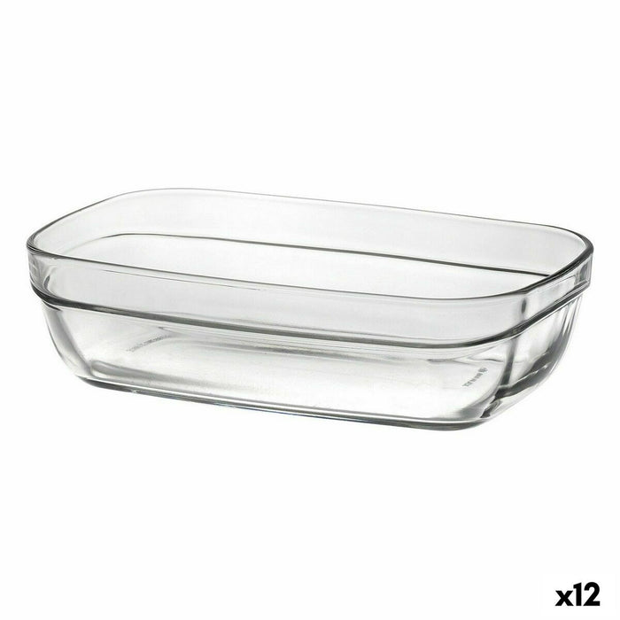 Platou pentru Servire Duralex Stivuibil Dreptunghiular 370 ml 15 x 9,5 x 4 cm (12 Unități)