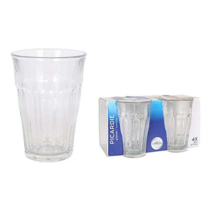 Set de pahare Duralex Picardie Geam 4 Unități (360 cc)