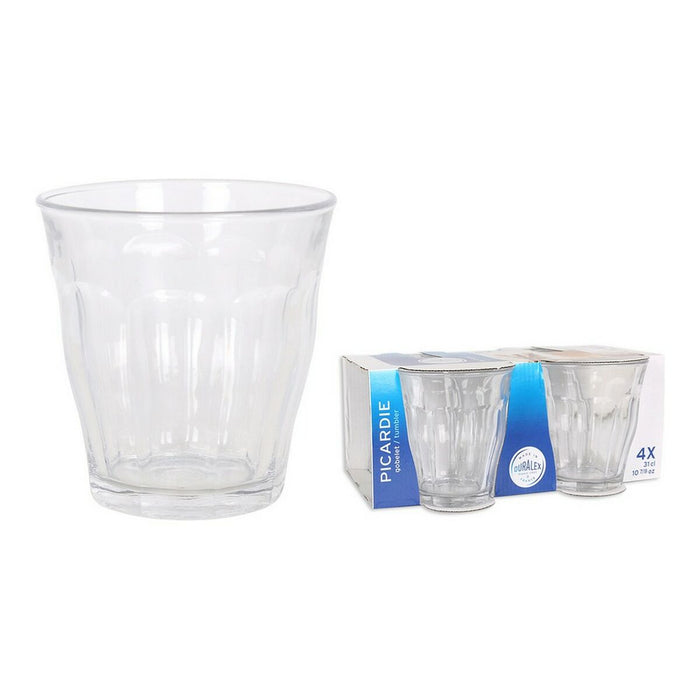 Set de pahare Duralex Picardie Geam 4 Unități (310 cc)