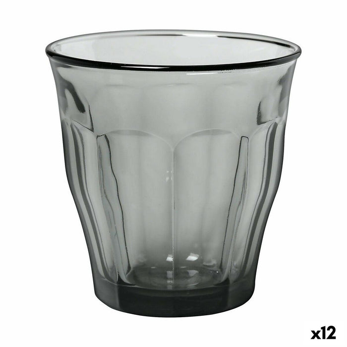 Set de pahare Duralex Picardie Gri 4 Piese 250 ml (12 Unități)