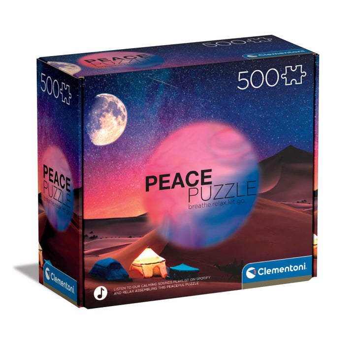 Puzzle Clementoni Peace Puzzle, Starry Night Dream, 500 piese
