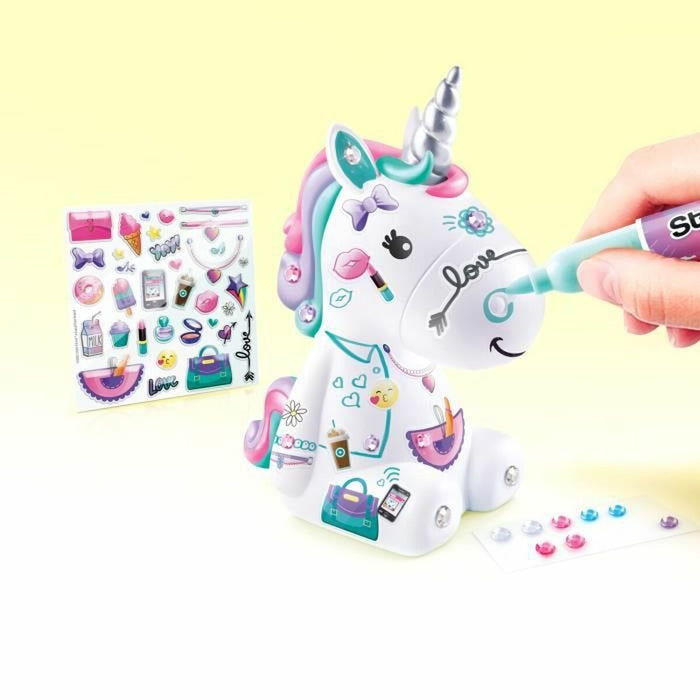 Set de Lucru Manual Canal Toys The Unicorn Family Set de autocolante