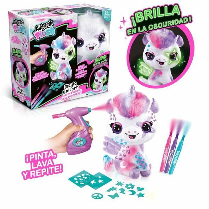 Unicorn Luminos Canal Toys Alb Multicolor