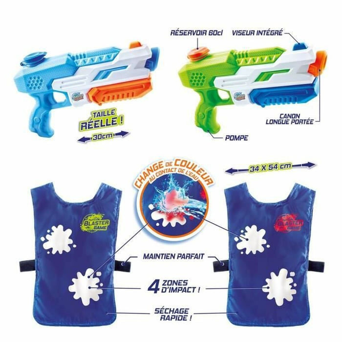 Pistol de Apă cu Rezervor Canal Toys Water Game (FR)