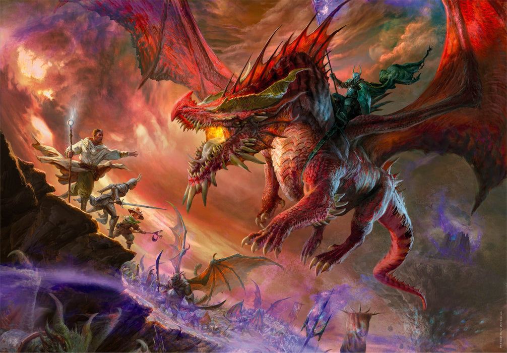 Puzzle Clementoni Dungeons & Dragons, Gaming Puzzle Collection, 500 piese, 49 x 36 cm