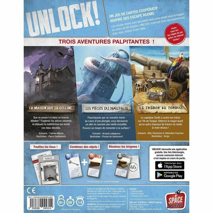 Joc de Îndemânare Unlock! Mystery Adventures Franceză Multilimbaj (FR)