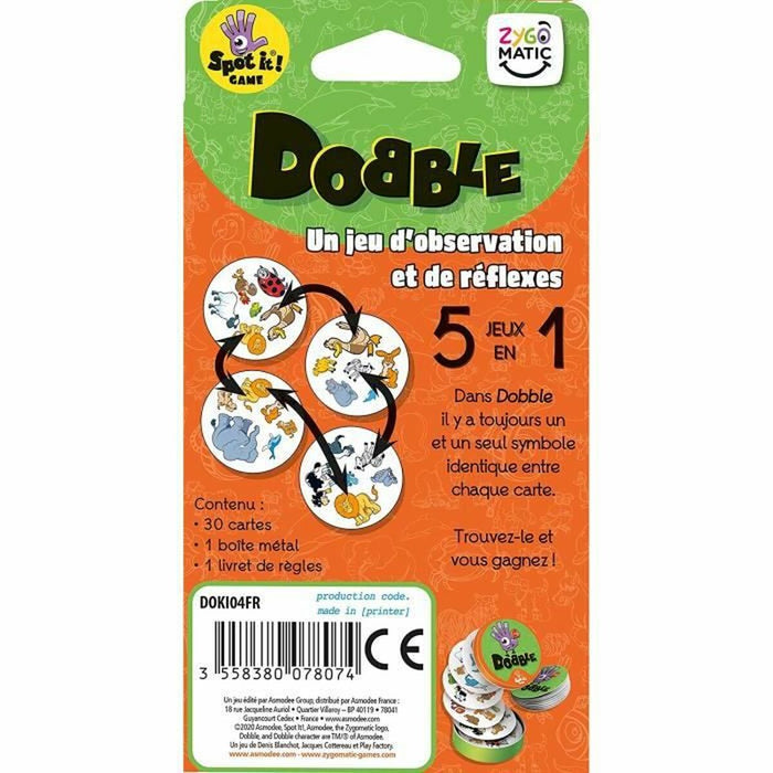 Joc de Masă Asmodee Dobble Kids (FR)