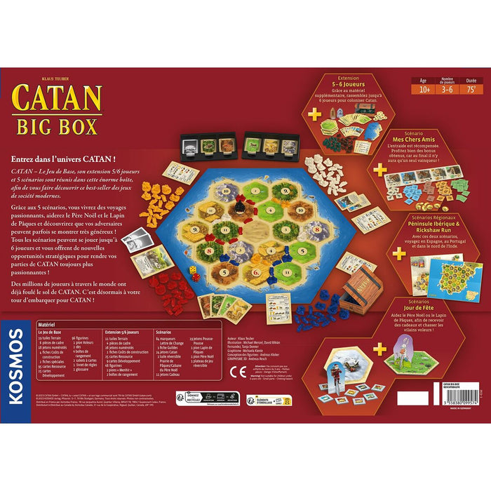 Joc de Masă Asmodee Catan Big Box (FR)