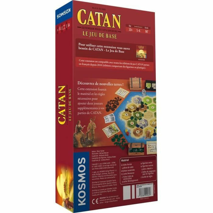 Joc de Masă Kosmos Catan  Expansiune 5 - 6 Jucători
