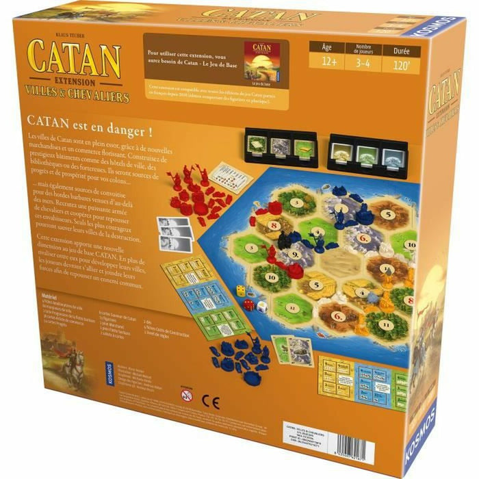 Joc de Masă Asmodee Catan Extension Villes & Chevaliers