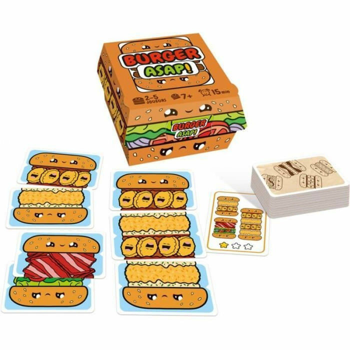 Joc de Masă Asmodee Burger ASAP (FR)