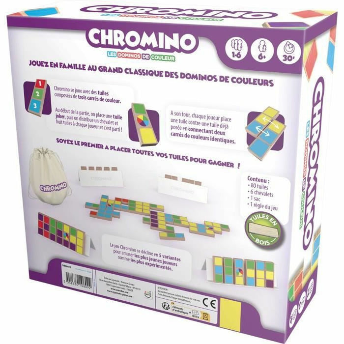 Joc de Masă Asmodee Chromino (FR) Multicolor