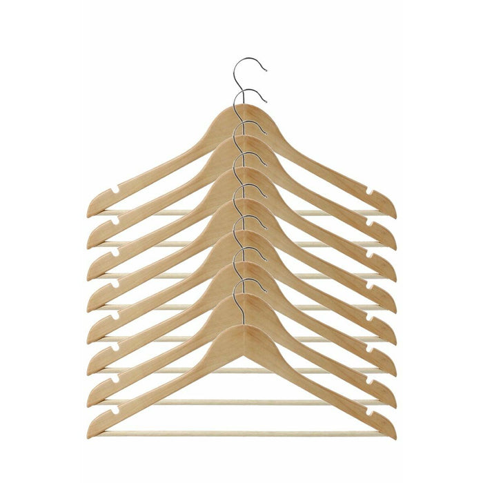 Umerașe 5five 45 x 23,5 cm Natural Lemn Maro 8 Piese