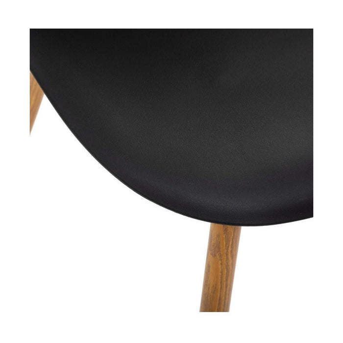 Scaun de Sufragerie Atmosphera Taho Negru polipropilenă (47 x 53 x 85 cm)