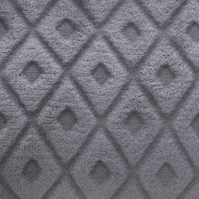 Pătură Atmosphera Plaid Winter Rhombus Gri (230 x 180 cm)