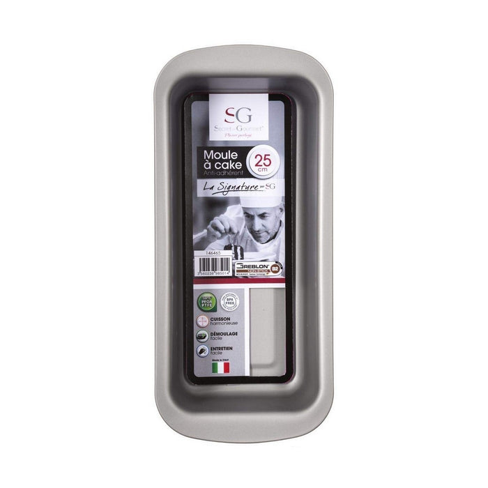 Formă dreptunghiulară Secret de Gourmet Aluminiu Cromat (25 cm)