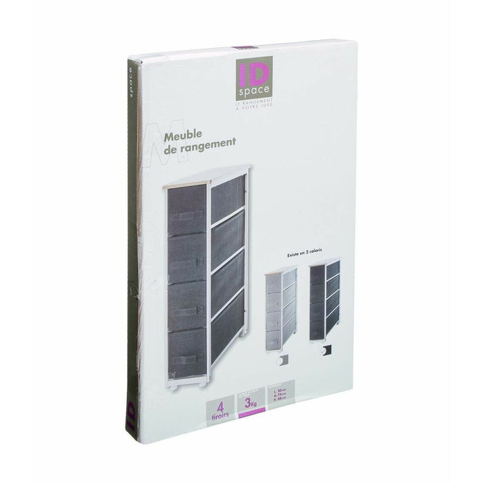 Dulap cu Sertare 5five 4 sertare Metal 73,5 x 48 x 20 cm