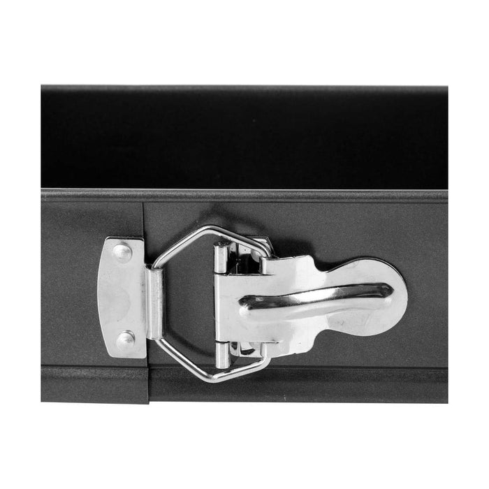 Formă de tort detașabilă 5five Negru Metal (31 x 12 cm)