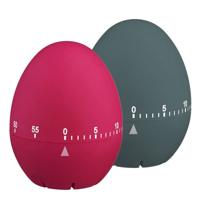 Temporizator de bucătărie Colors Collection Gumă Ou 7,5 cm