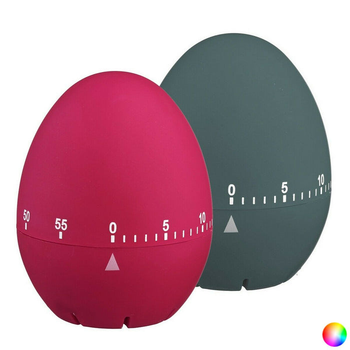Temporizator de bucătărie Colors Collection Gumă Ou 7,5 cm