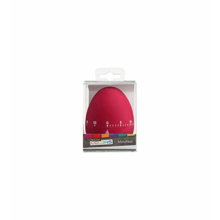 Temporizator de bucătărie Colors Collection Gumă Ou 7,5 cm