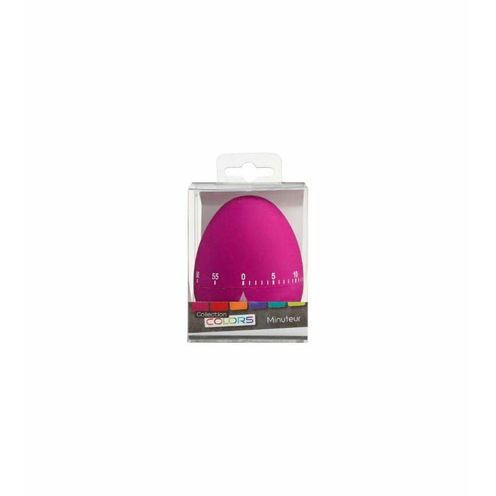 Temporizator de bucătărie Colors Collection Gumă Ou 7,5 cm