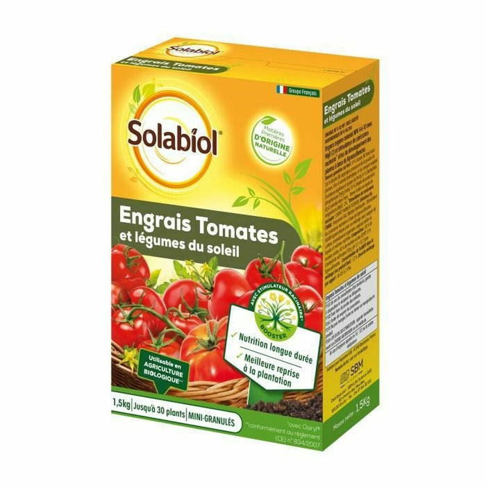 Îngrășământ de plante Solabiol Sotomy15 Roșie Legume 1,5 Kg