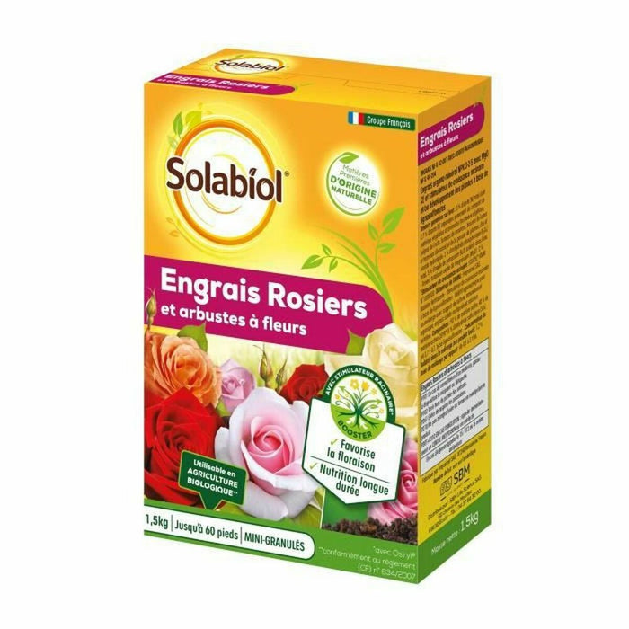 Îngrășământ de plante Solabiol Sorosy15 Roz Květiny 1,5 Kg