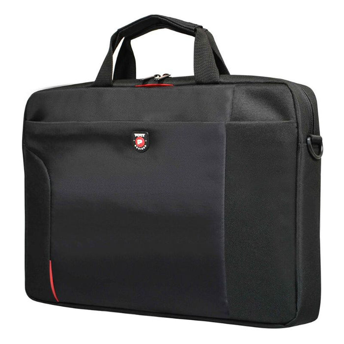 Servietă pentru Laptop Port Designs Houston Toploading Negru Monocrom 15,6''