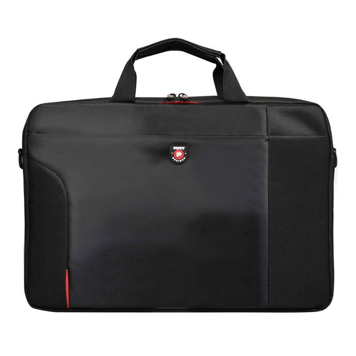 Servietă pentru Laptop Port Designs Houston Toploading Negru Monocrom 15,6''