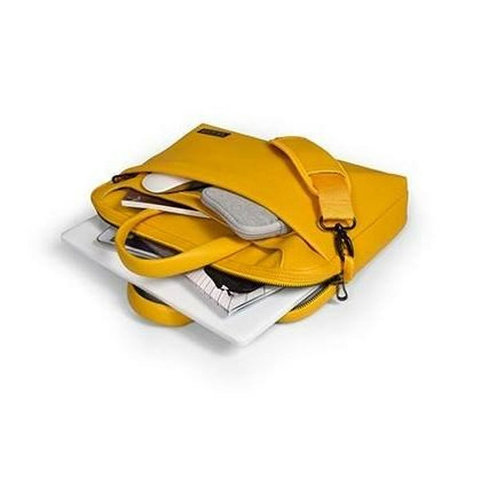 Servietă pentru Laptop Port Designs ZURICH Toploading Galben Monocrom