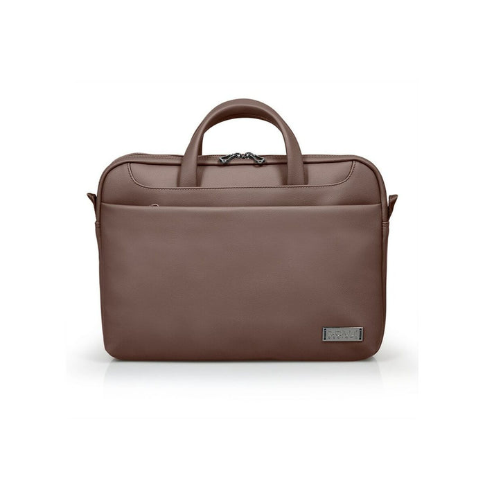 Servietă pentru Laptop Port Designs Zurich Toploading Maro Monocrom 15,6''