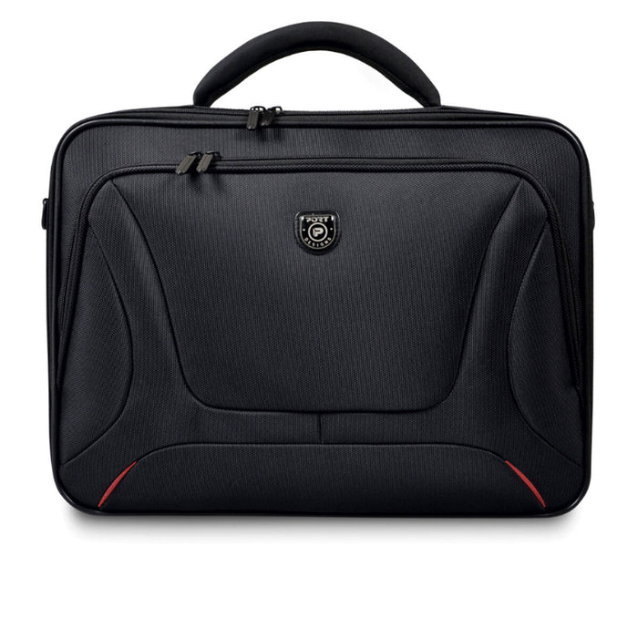 Servietă pentru Laptop Port Designs 160512 Negru Monocrom 15,6''