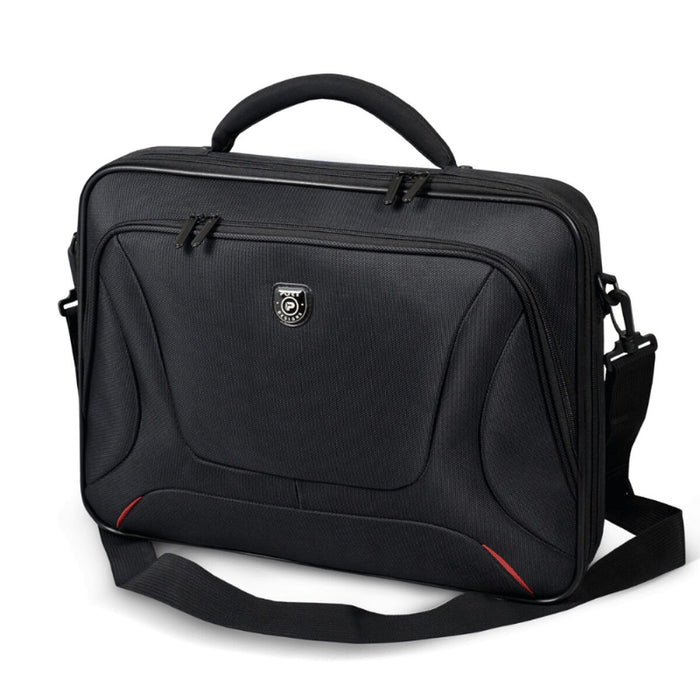 Servietă pentru Laptop Port Designs 160512 Negru Monocrom 15,6''