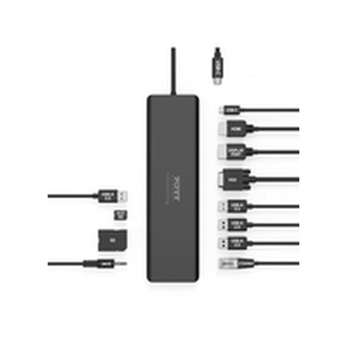 Hub USB Port Designs 901906-W Negru