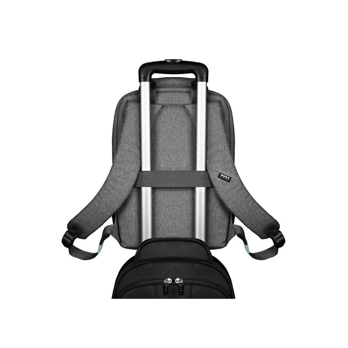 Rucsac pentru Laptop Port Designs YOSEMITE Eco Negru Gri Monocrom