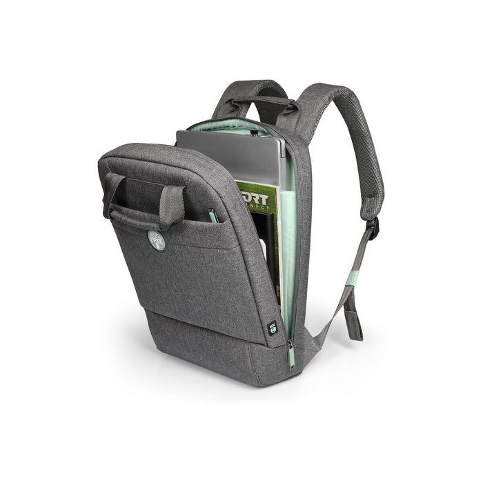 Rucsac pentru Laptop Port Designs YOSEMITE Eco Negru Gri Monocrom