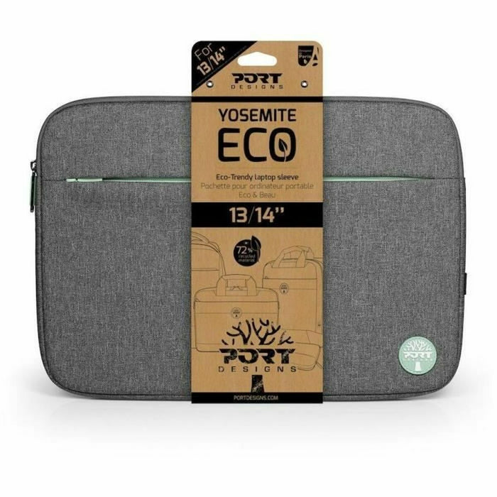 Husă pentru Laptop Port Designs YOSEMITE Eco Gri 14" 39 x 28 x 3 cm
