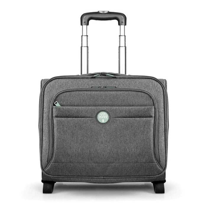 Servietă pentru Laptop Port Designs 400708 Gri Monocrom 16"