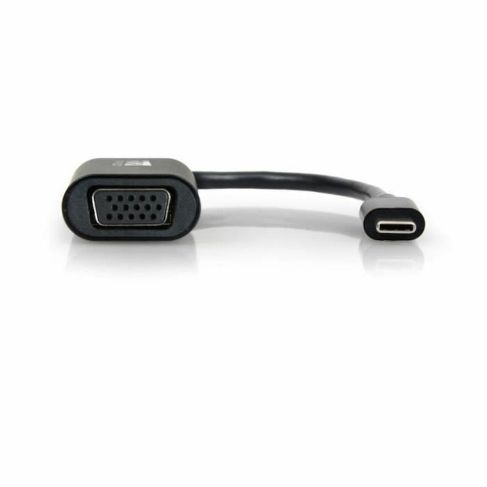 Adaptor USB C la VGA Port Designs 900125 Negru