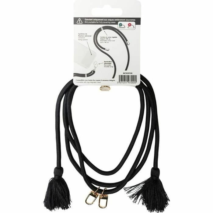 Șnur telefon mobil BigBen Connected Negru