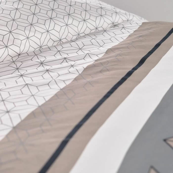 Husă de pilotă TODAY Geometric Bej 240 x 200 cm