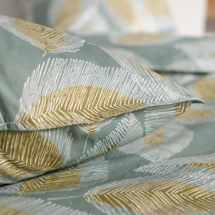 Set husă de pătură TODAY Verde 240 x 220 cm 3 Piese