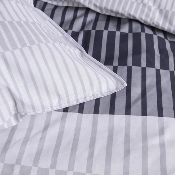 Set husă de pătură TODAY Alb 240 x 220 cm 3 Piese