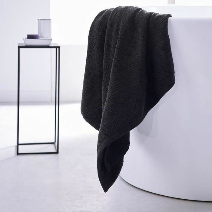 Prosop de baie TODAY Essential Maxi 90 x 150 cm Negru