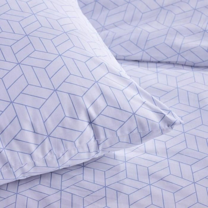 Set husă de pătură TODAY Alb 240 x 220 cm 3 Piese