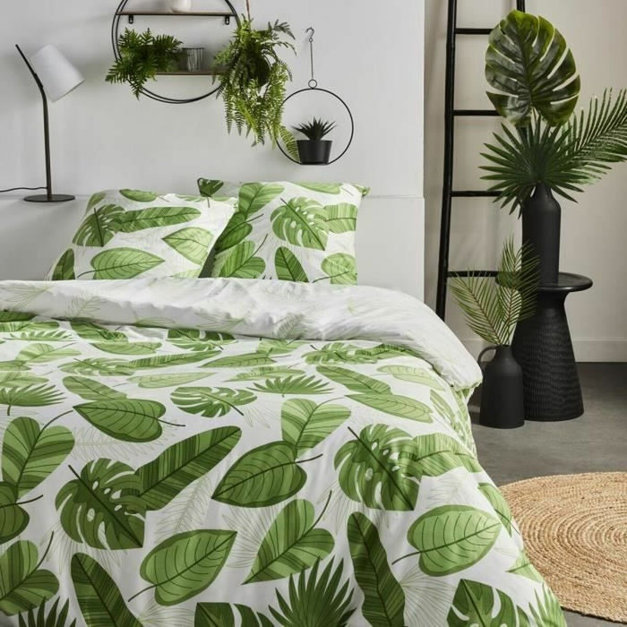 Set husă de pătură TODAY Verde 240 x 220 cm 3 Piese