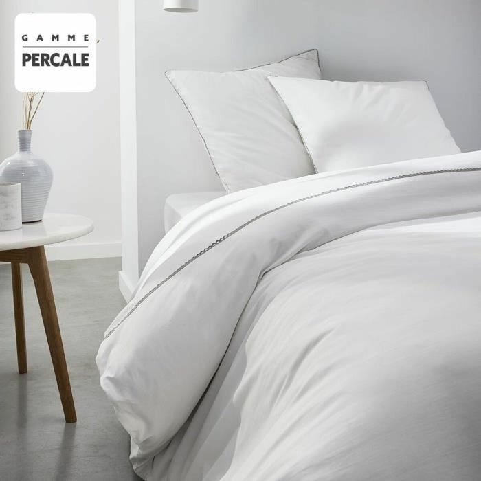 Husă de pilotă TODAY Percale Alb 240 x 260 cm Macrame