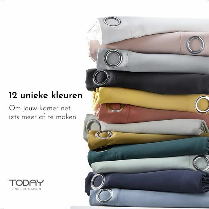 Perdea/draperie TODAY  Essential Antracit 140 x 240 cm